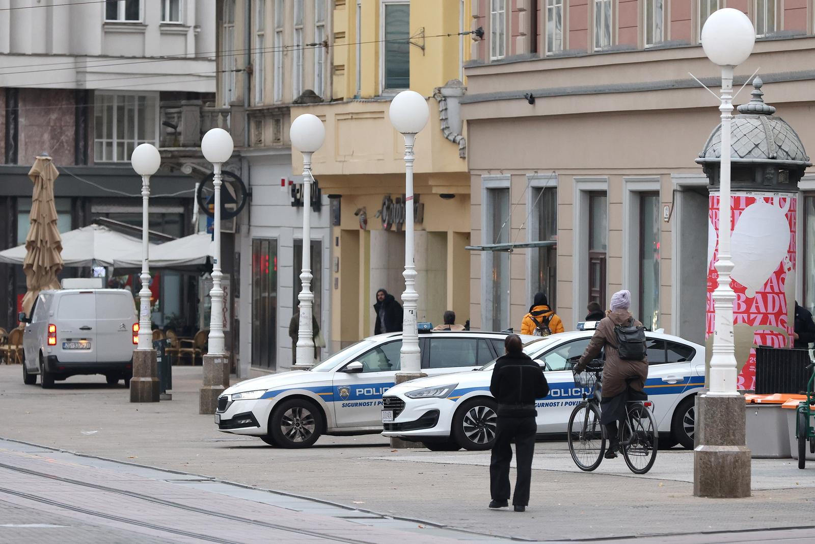 Zagreb: Pojačana nazočnost policije u centru grada