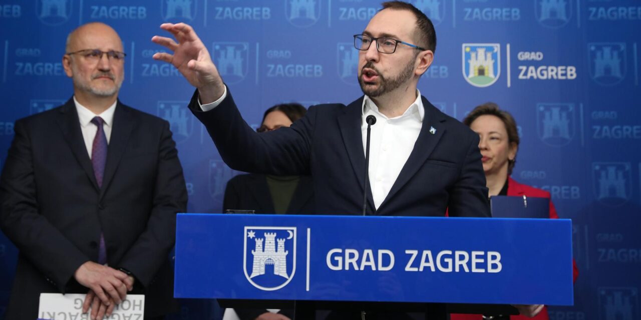 Zagreb: Gradonačelnik Tomašević održao konferenciju za medije