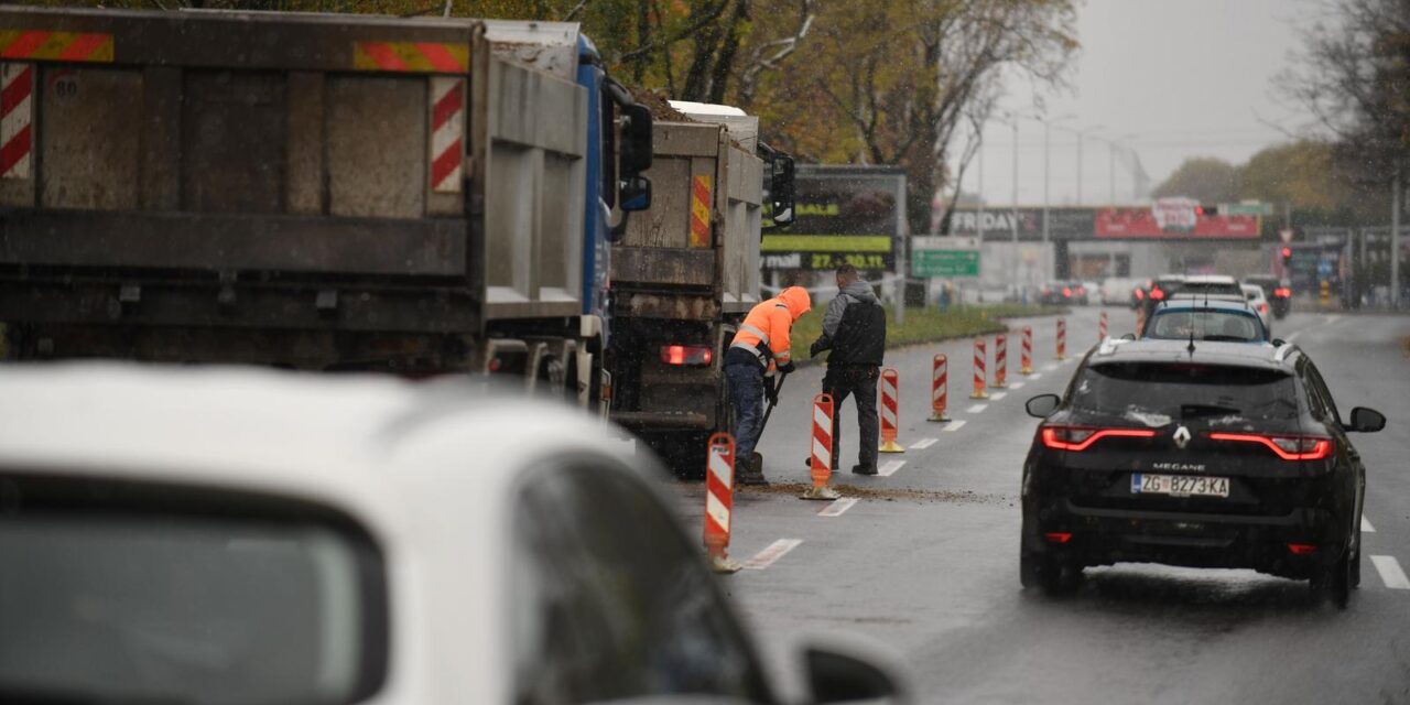Zagreb: Radovi na Slavonskoj aveniji, proširuje se kolnik