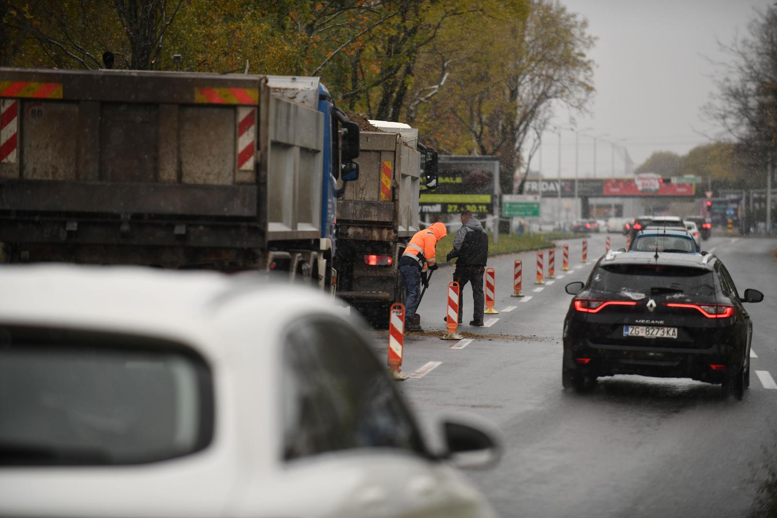 Zagreb: Radovi na Slavonskoj aveniji, proširuje se kolnik