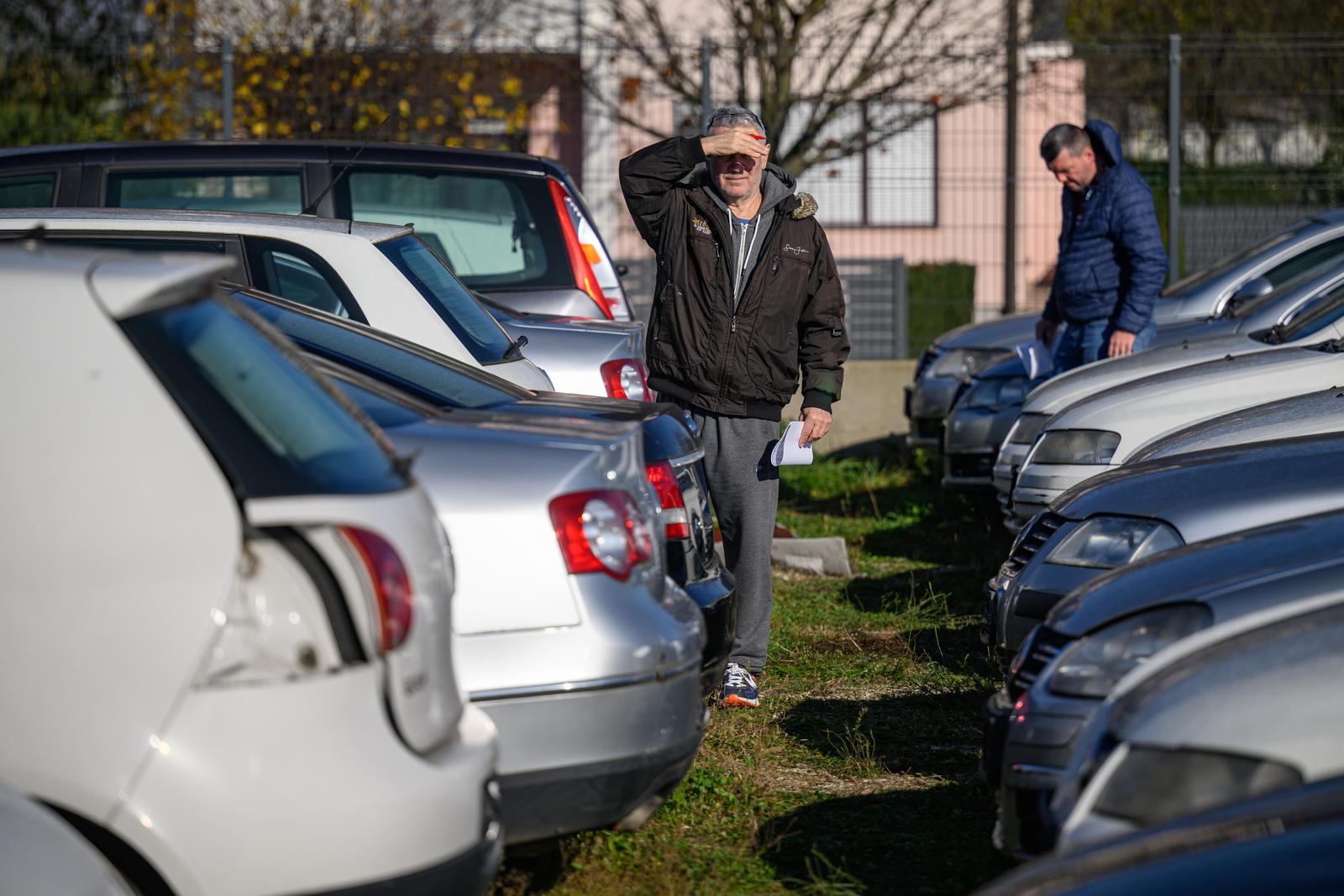 Zagreb: Pregled državnih vozila koja će biti ponuđena na javnoj dražbi