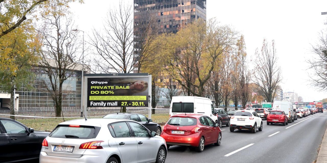 Zagreb: Oko Vjesnika radovi i gužve