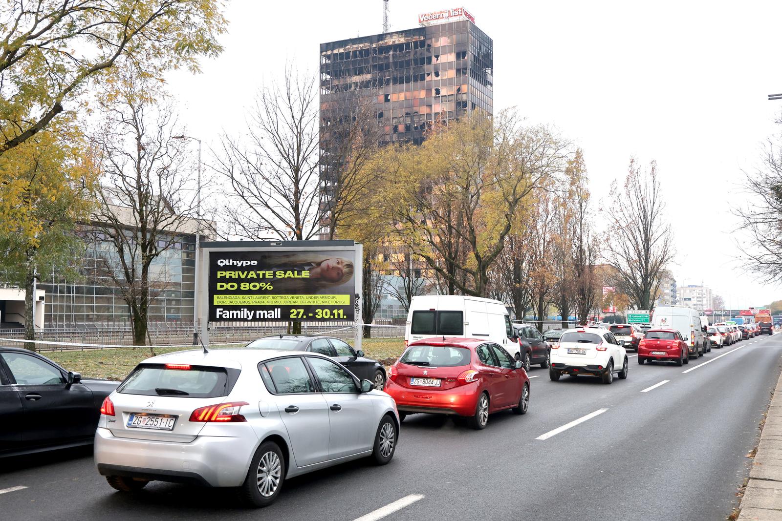 Zagreb: Oko Vjesnika radovi i gužve
