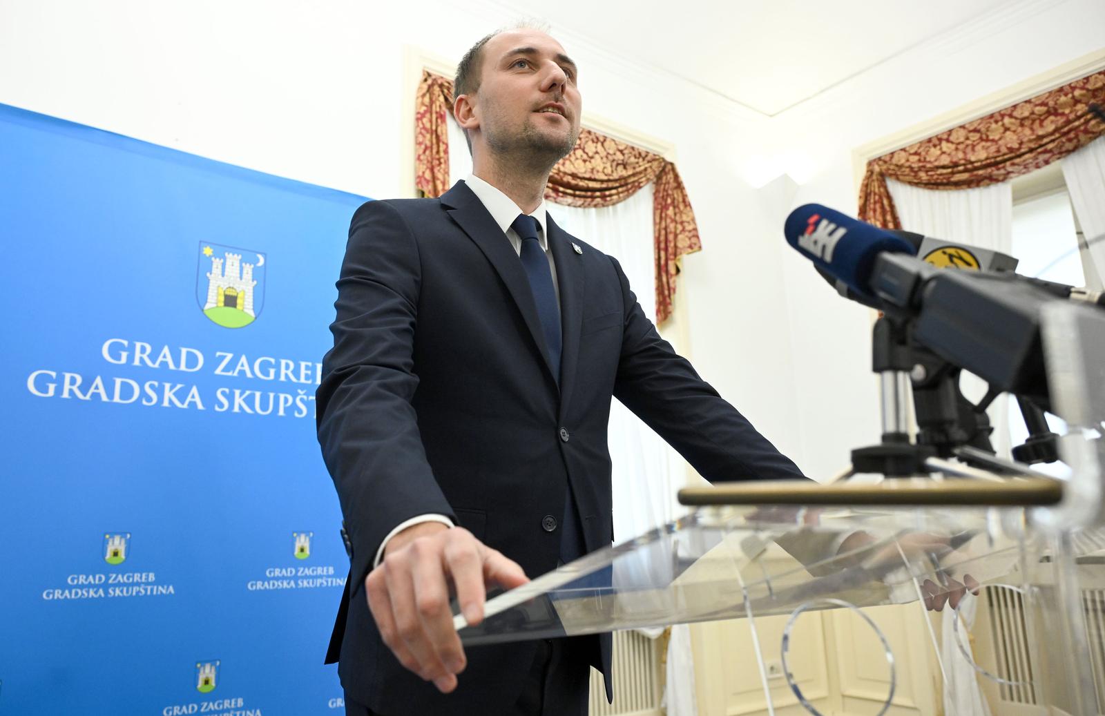 Zagreb: Matej Misic odrzao konferenciju za medije