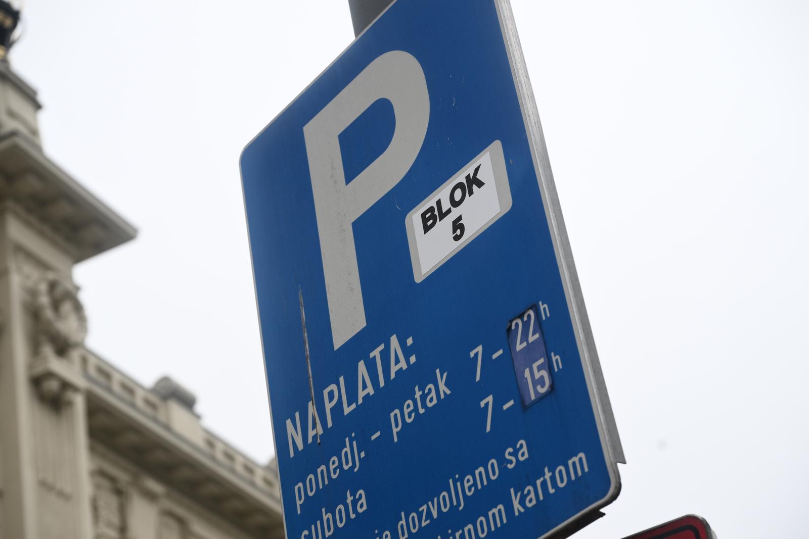 S današnjim danom započinje blokovsko parkiranje u Zagrebu