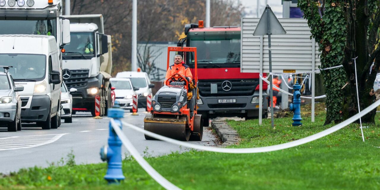 Zagreb: Radovi na privremenoj regulaciji prometa u Slavonskoj aveniji