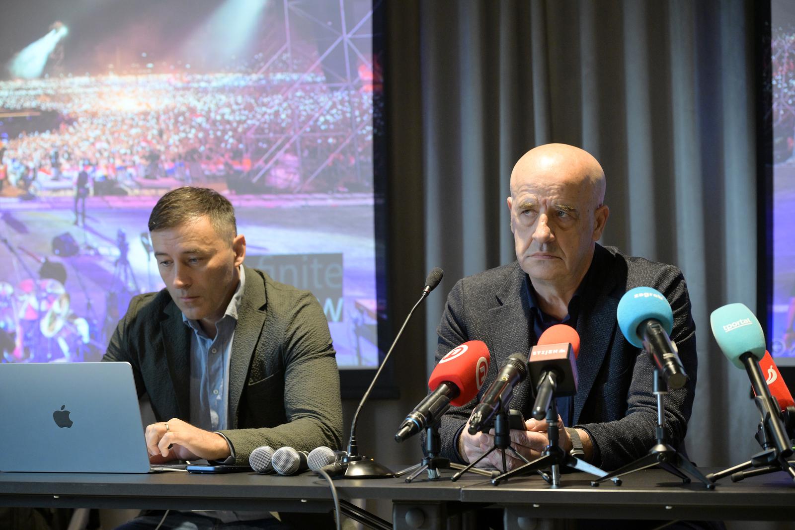 Zagreb: Konferencija za medije menadžmenta Marka Perkovića Thompsona