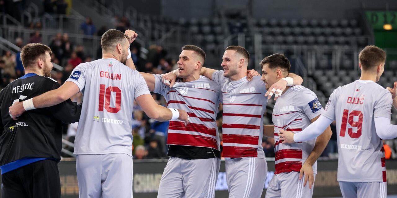Susret 10. kola Lige prvaka između rukometaša Zagreba i Eurofarm Pelistera