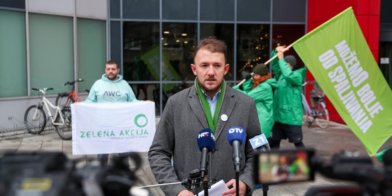 Zagreb: Performans i konferencija za medije “Možemo bolje od spaljivanja otpada!”