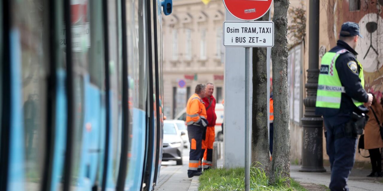 tramvaj policija nesreća