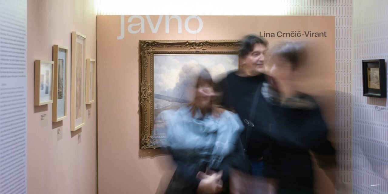 Zagreb: Otvorenje izložbe “Intimno i javno: Lina Crnčić-Virant” u Muzeju grada Zagreba