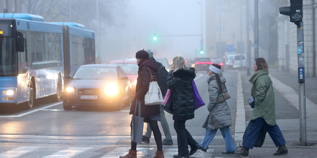Zagreb: Magla u većem dijelu Hrvatske