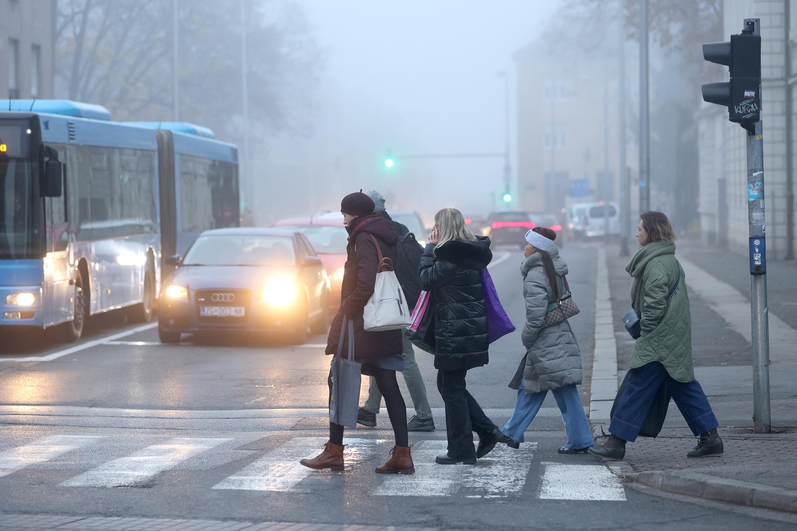 Zagreb: Magla u većem dijelu Hrvatske