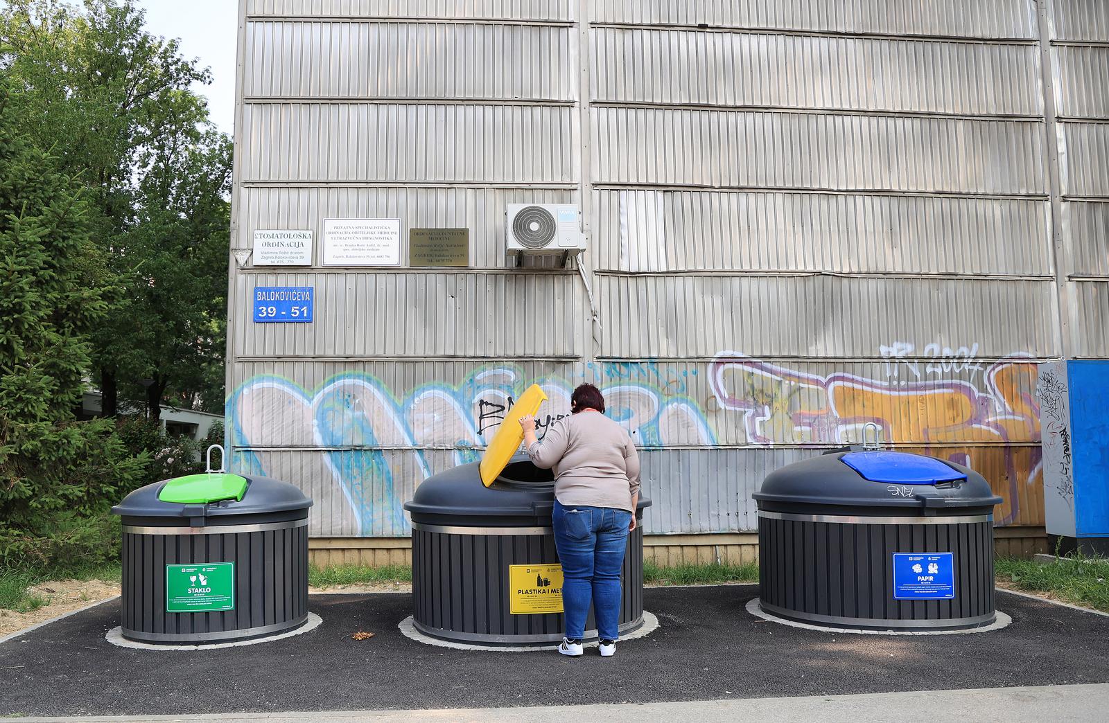 Zagreb: Reportaža o Zapruđu koji u cijelosti ima polupodzemne spremnike za otpad
