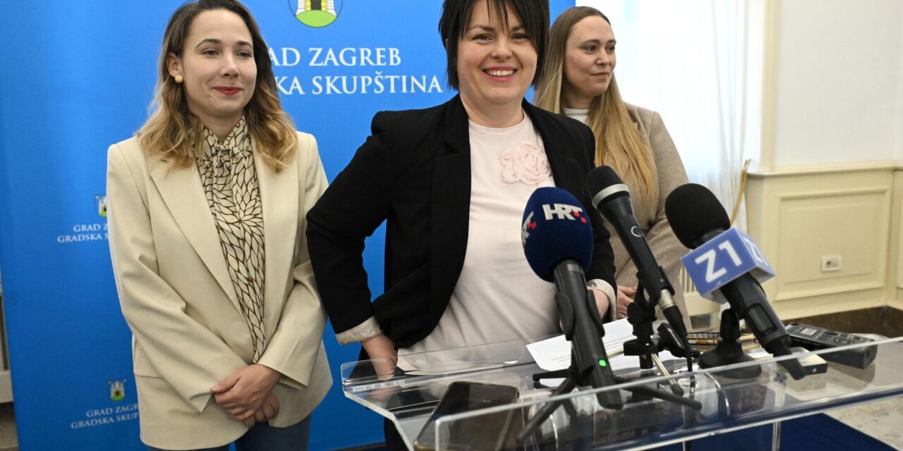 Zagreb: Marija Selak Raspudić održala je konferenciju za medije