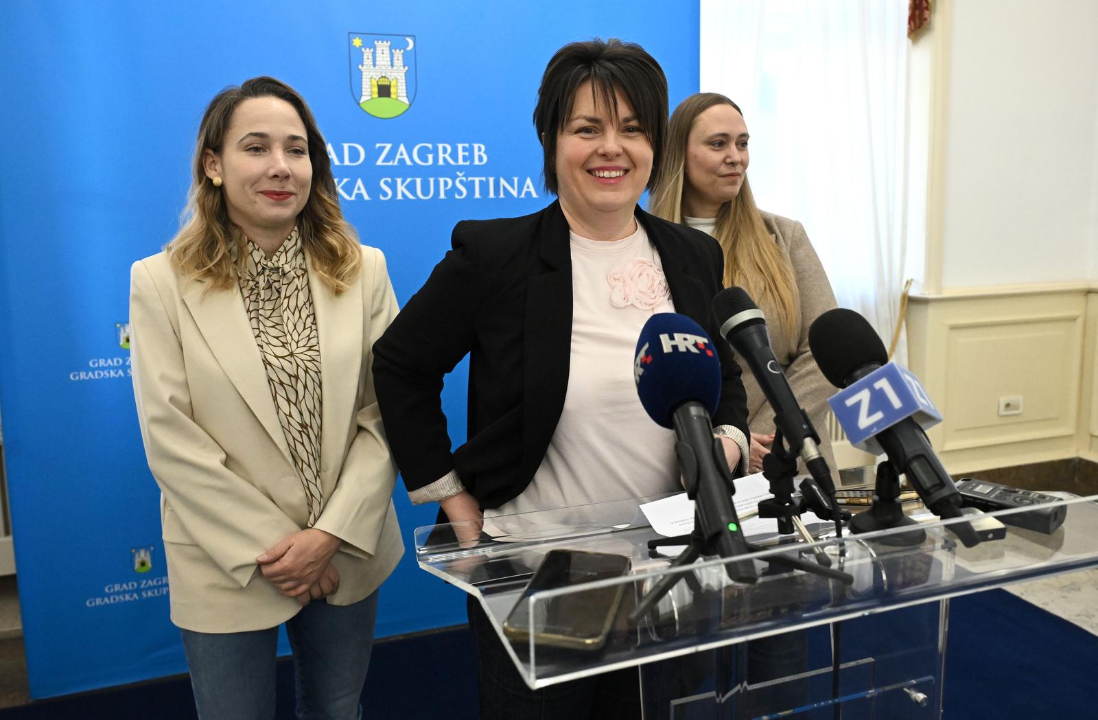 Zagreb: Marija Selak Raspudić održala je konferenciju za medije