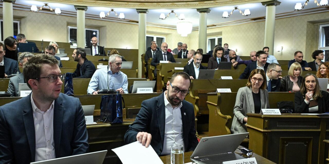 Sjednica zagrebačke Gradske skupštine