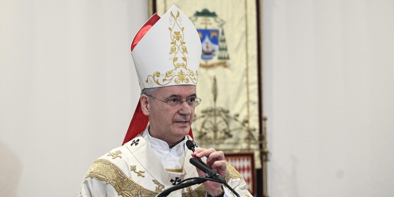 Proslavu svetkovine Rođenja Gospodinova – Božića  predvodio je  zagrebački nadbiskup Dražen Kutleša