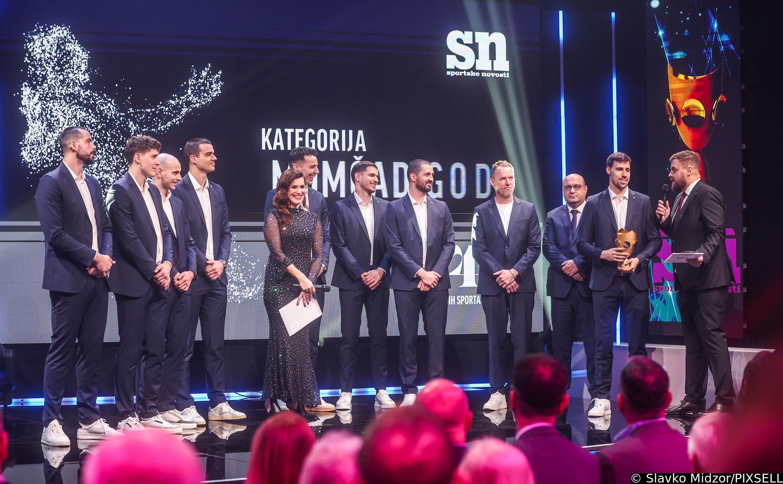 Zagreb: Izbor najboljih sporta�a godine Sportskih novosti