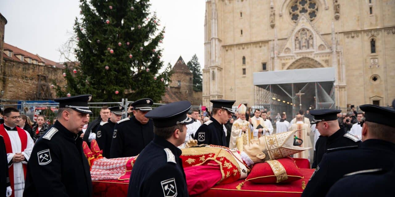 Povratak relikvija bl. Alojzija Stepinca iz Krašića u zagrebačku katedralu