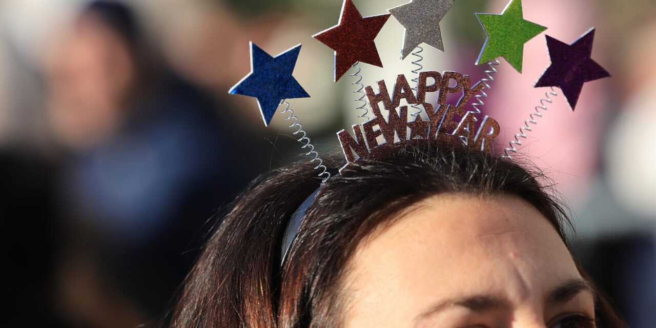 Veseli doček Nove godine u podne u Samoboru