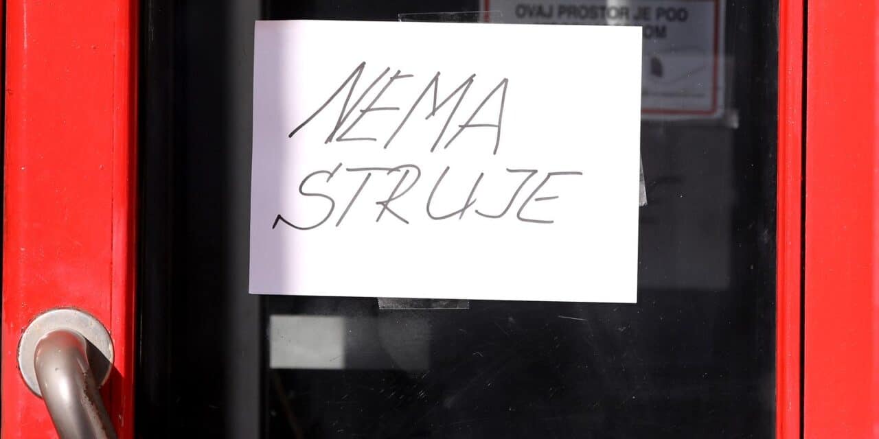 Zagreb: Centar grada bez struje