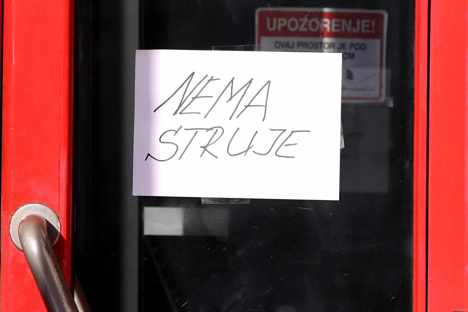 Zagreb: Centar grada bez struje
