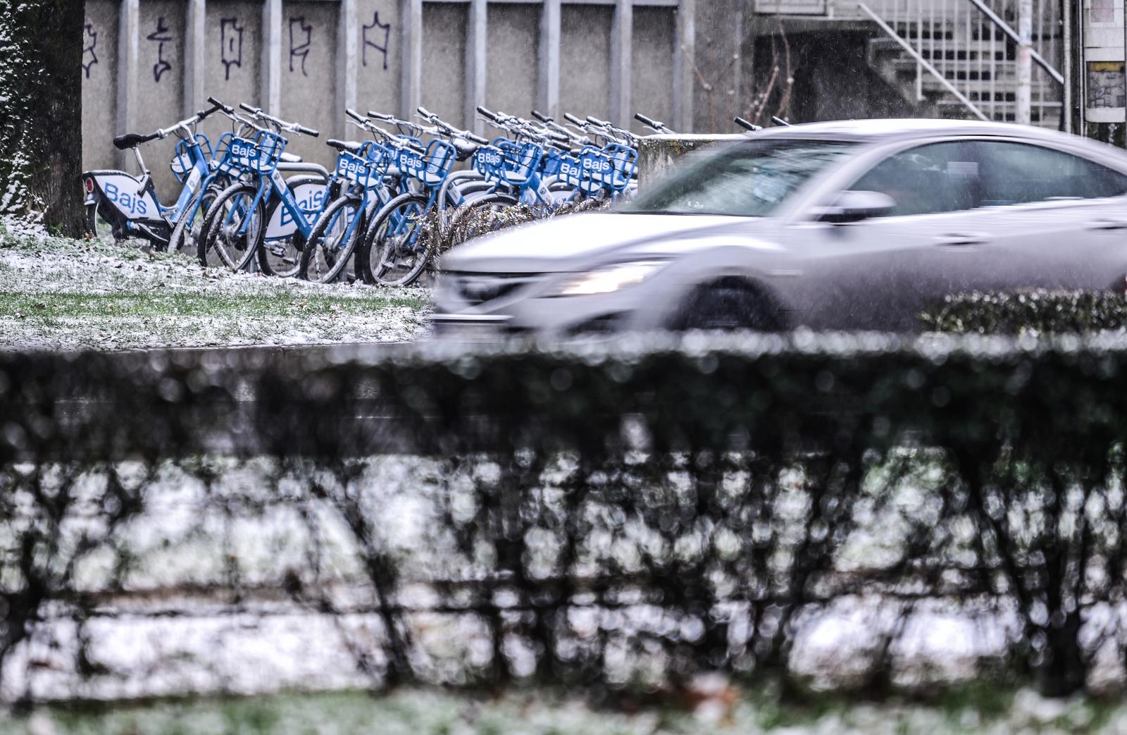 Zagreb: Zimski uvjeti u gradu