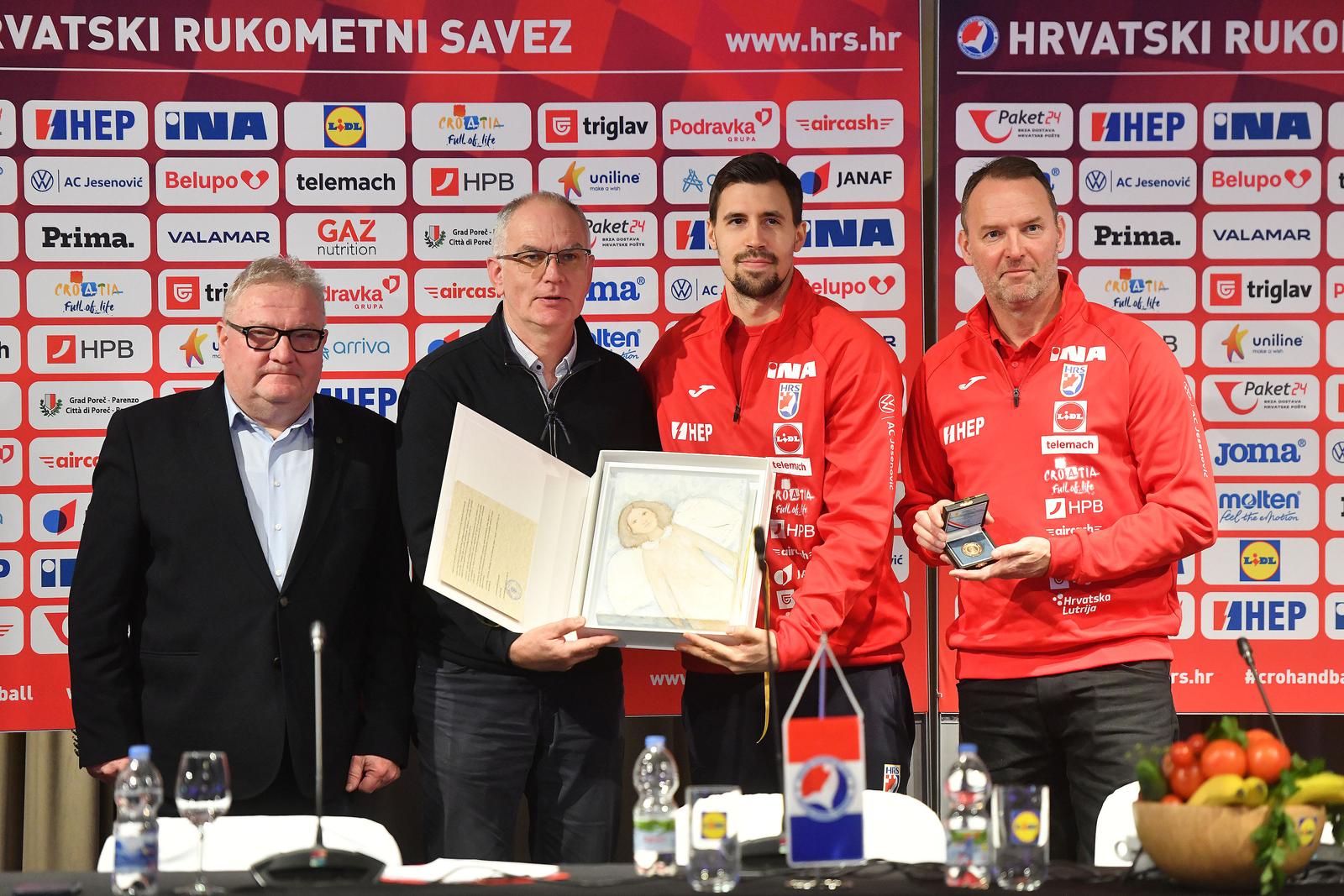 Prelog: Konferencija za medije hrvatske muške rukometne reprezentacije