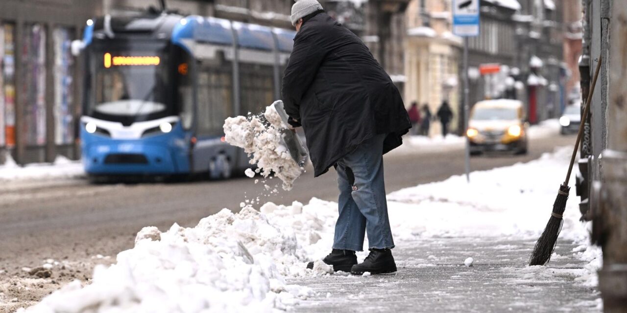 Zagreb: Snijeg zabijelio grad