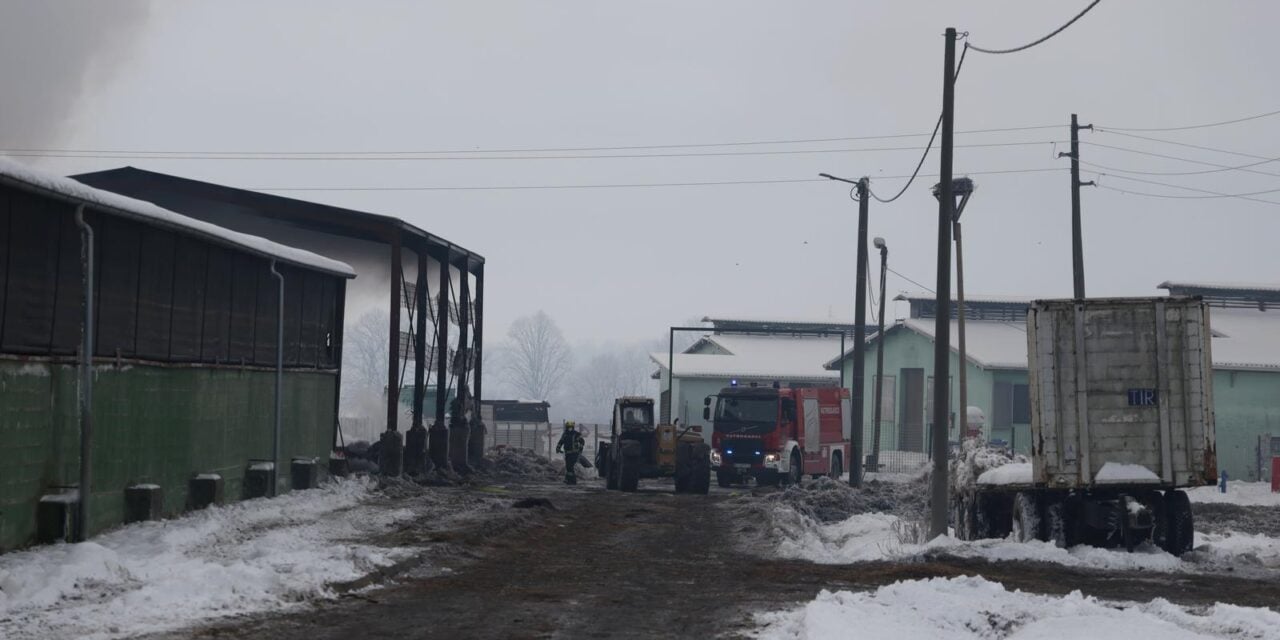 Vrbovec: Gori 6000 bala na farmi