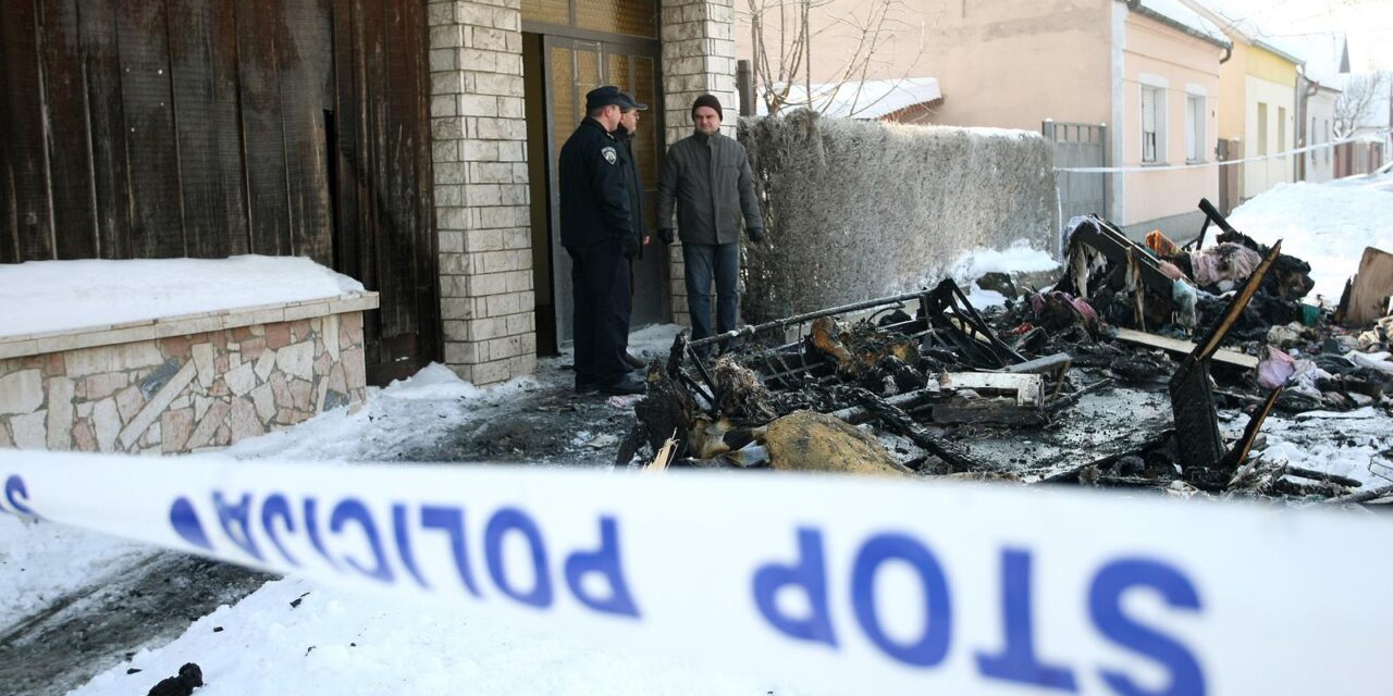 ?akovo: U po�aru obiteljske ku?e poginula jedna osoba