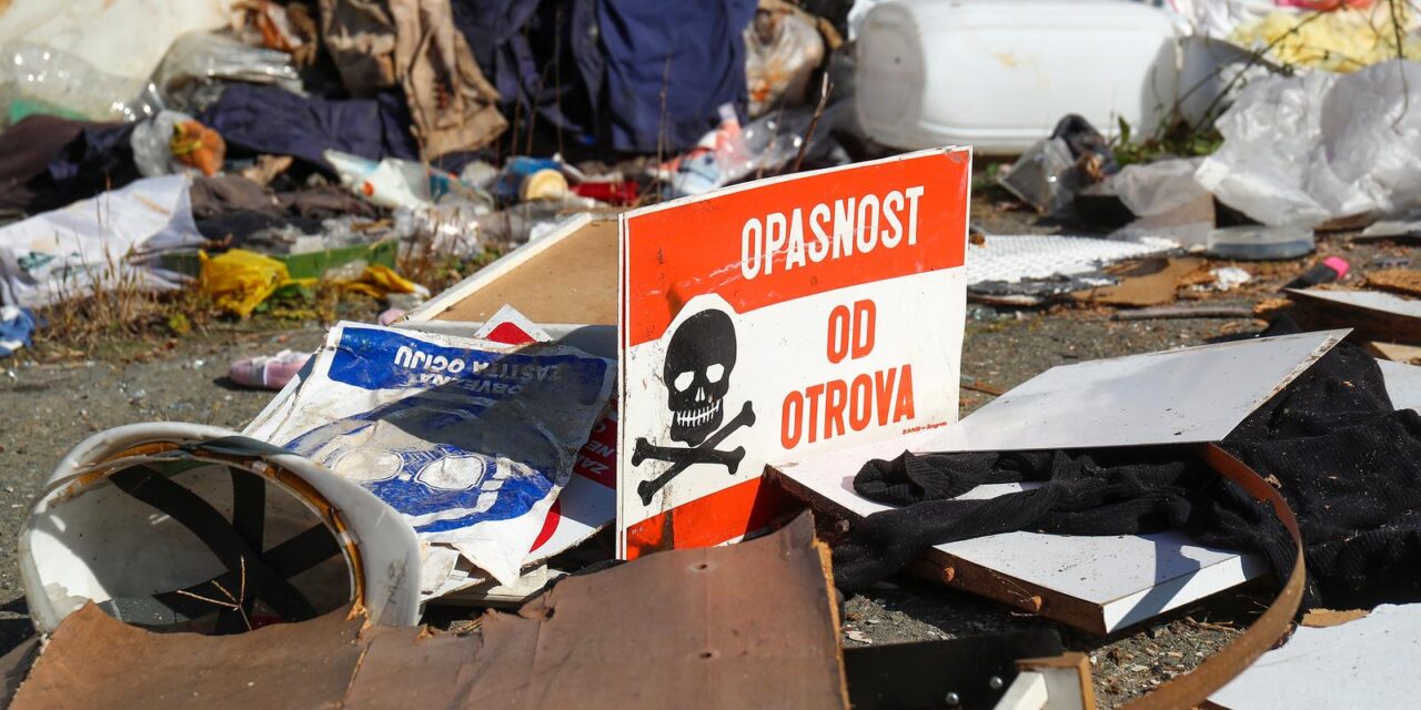 Zagreb:  Smeće u Resniku bivša firma Dioki