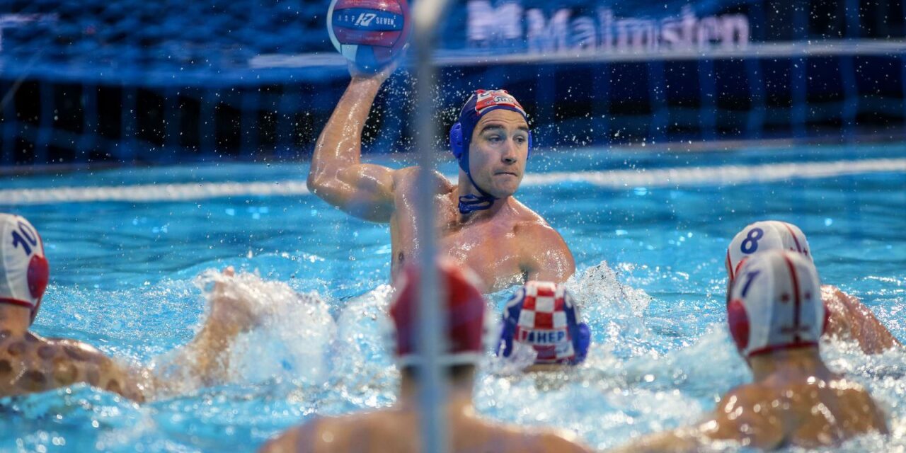 Beograd: Utakmica 2. kola 37. Europskog vaterpolo prvenstva, Gruzija – Hrvatska