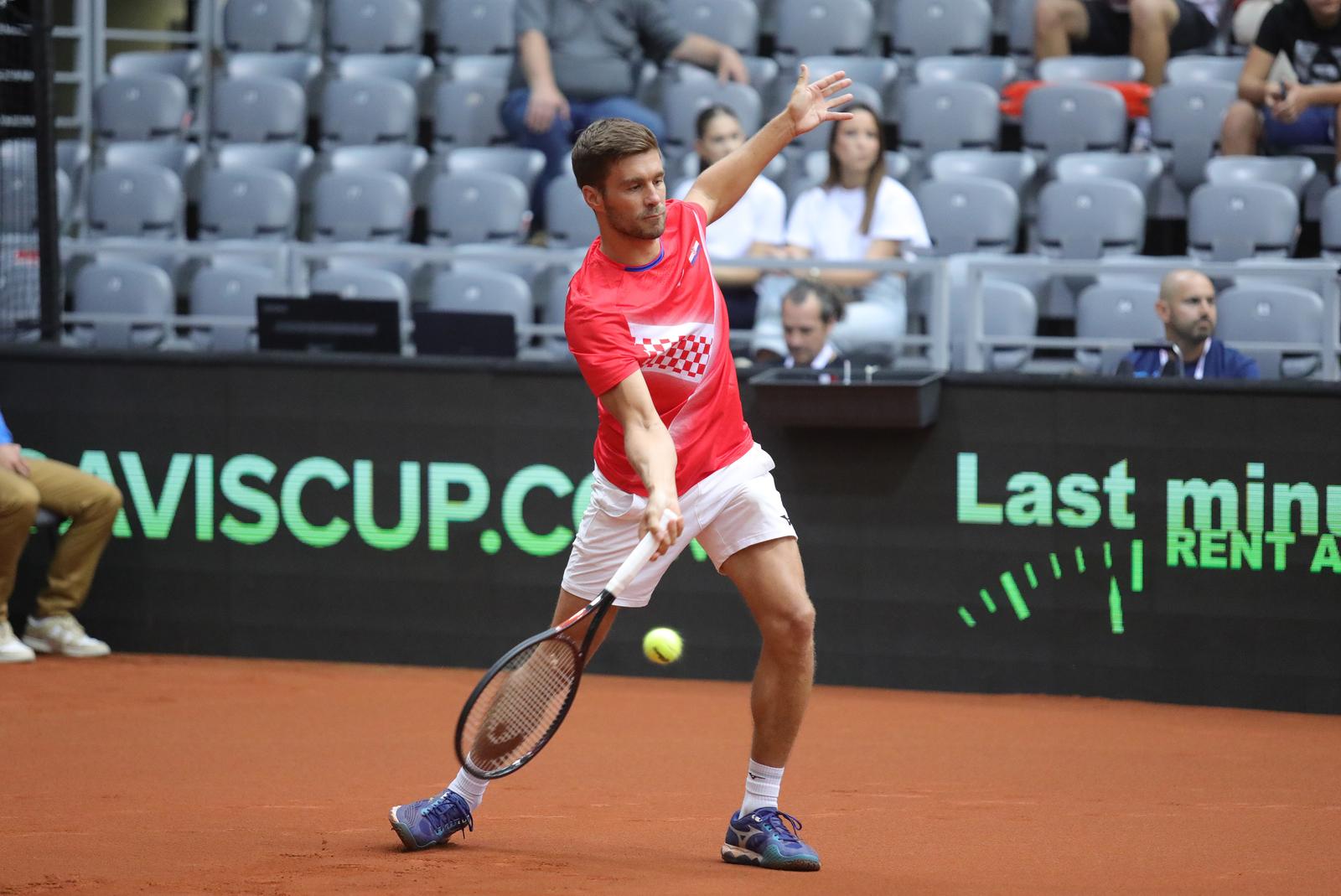 Osijek: Drugi dan Davis Cup-a