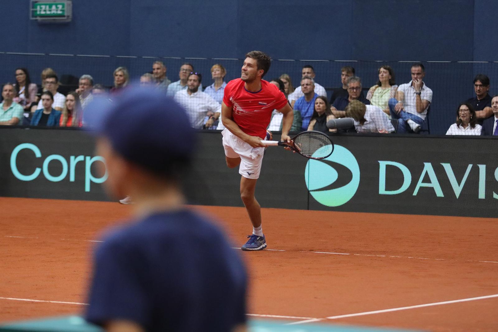 Osijek: Drugi dan Davis Cup-a