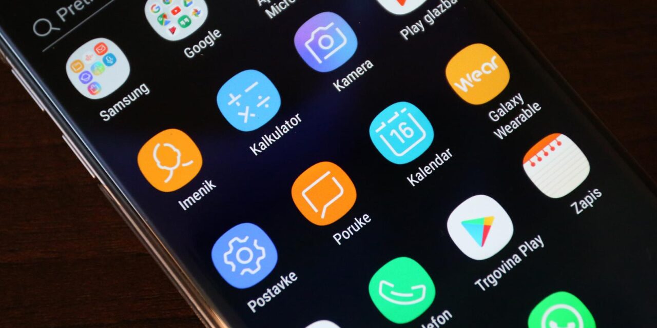 Aplikacije poruke na mobitelu i lažni sms