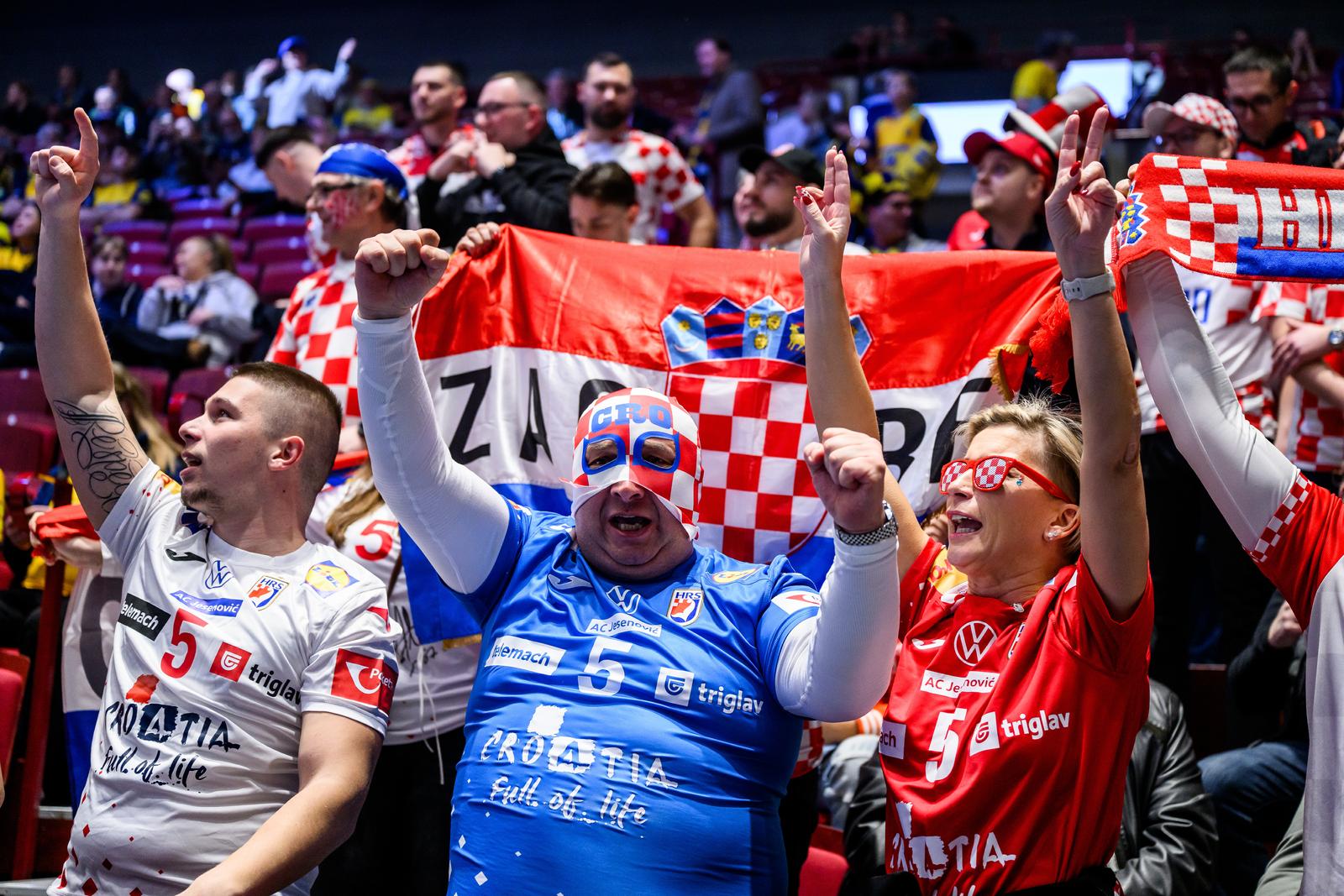 Malmö: EHF Europsko rukometno prvenstvo 2026., Hrvatska – Gruzija