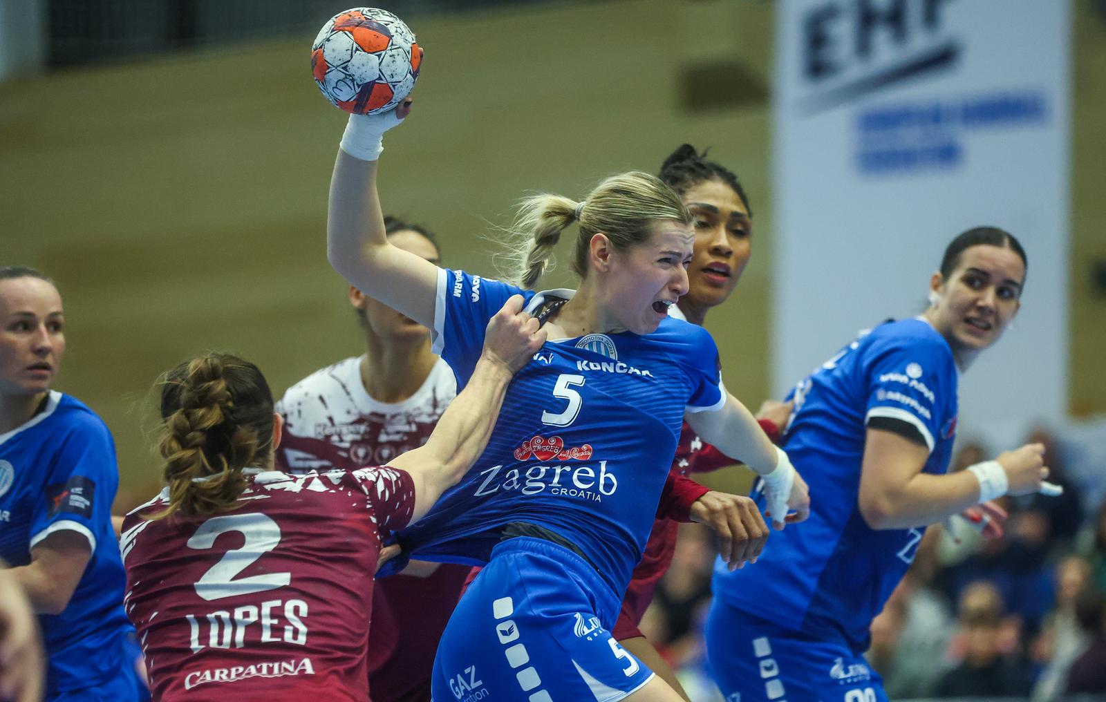 Zagreb: EHF Europska liga, skupina C, 2. kolo, RK Lokomotiva v CS Rapid Bukure�t