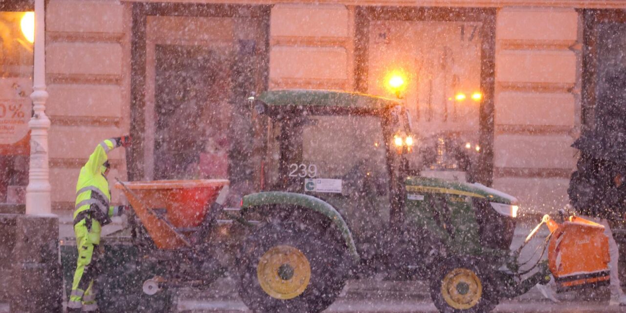 Zagreb: Zimska služba od jutra čisti grad