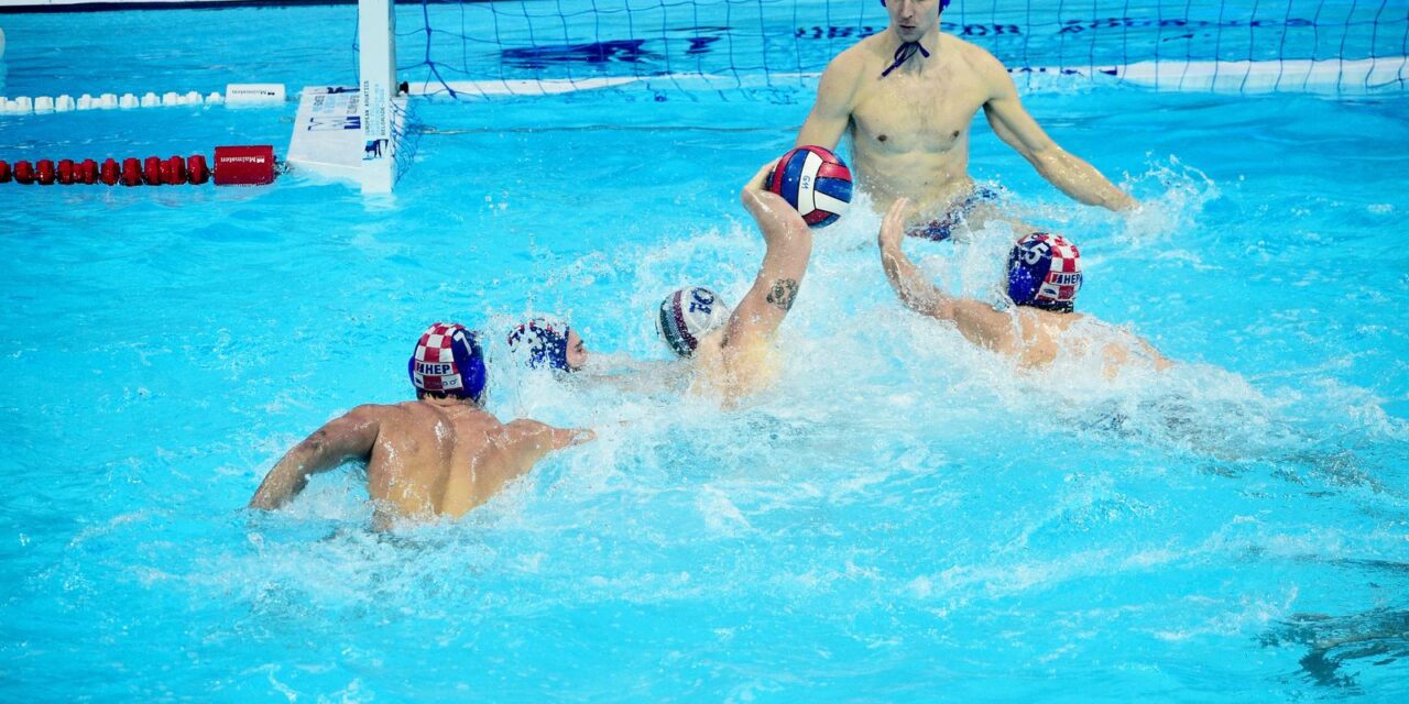 Beograd: Utakmica 3. kola druge faze EURA vaterpolista Hrvatska – Italija