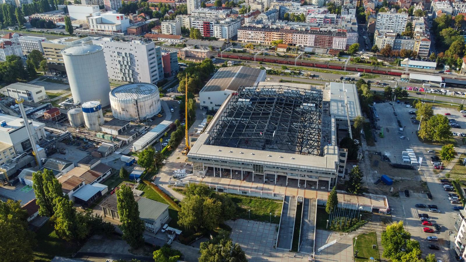 Rekonstrukcija Doma sportova bliži se kraju, počinje druga faza obnove
