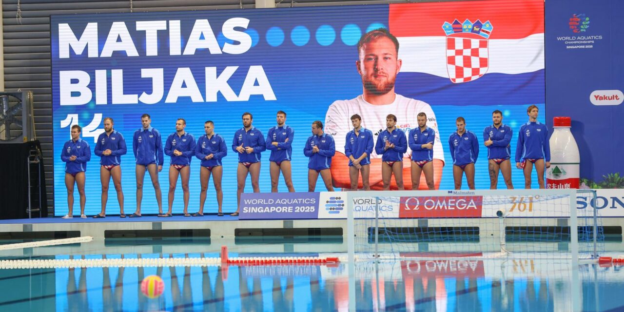Singapur: Svjetsko prvenstvo u vaterpolu, Hrvatska – Crna Gora