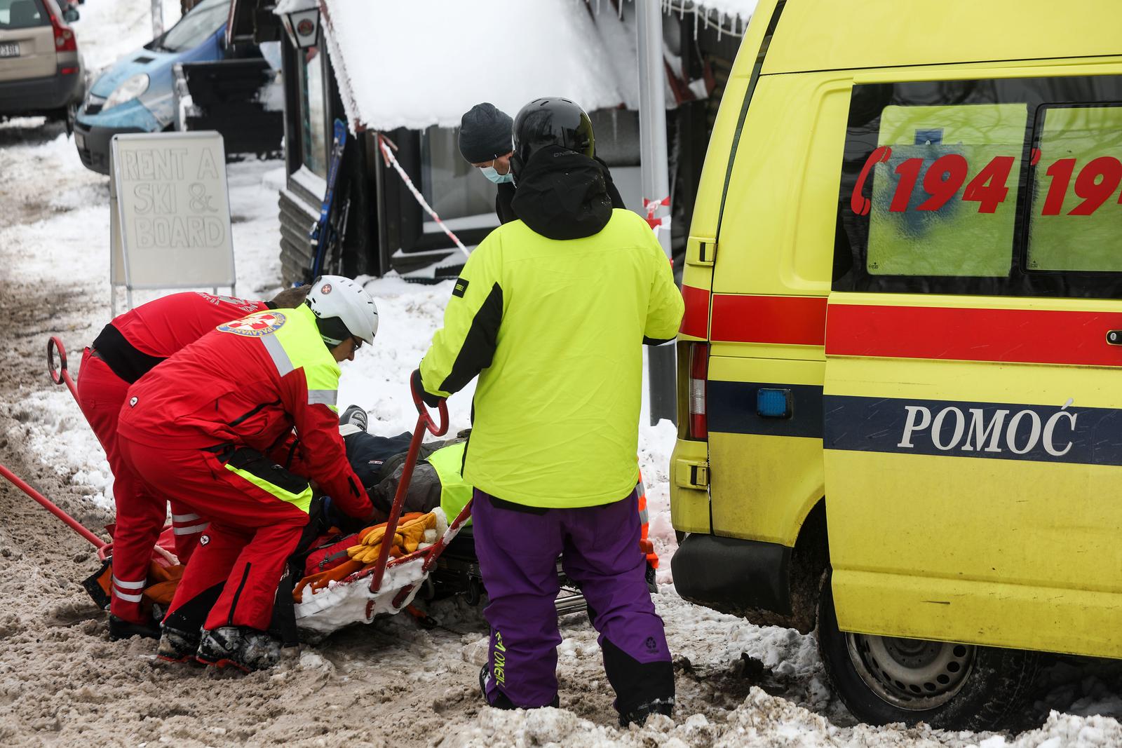 Zagreb: Intervencija hitne pomoći na Sljemenu