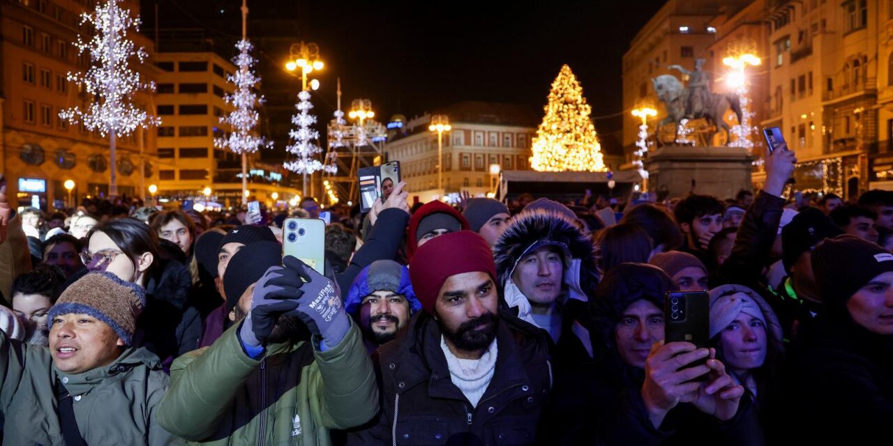 Doček Nove Godine na glavnom gradskom trgu