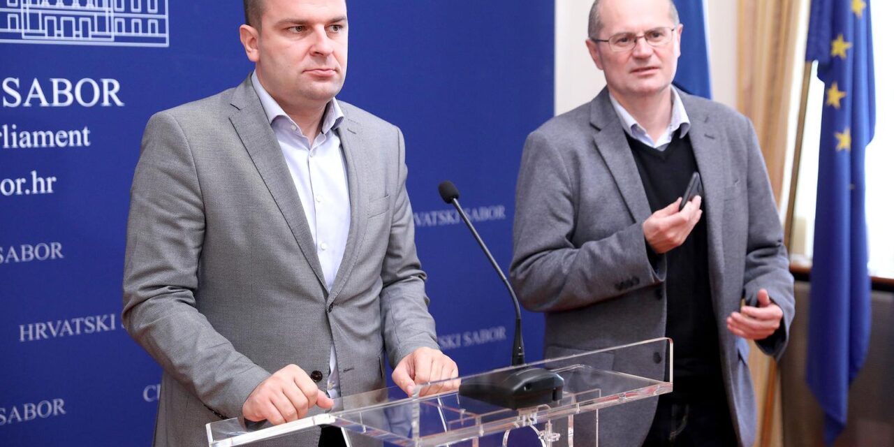 Zagreb: Konferencija za medije Kluba zastupnika HSLS-a i Reformista