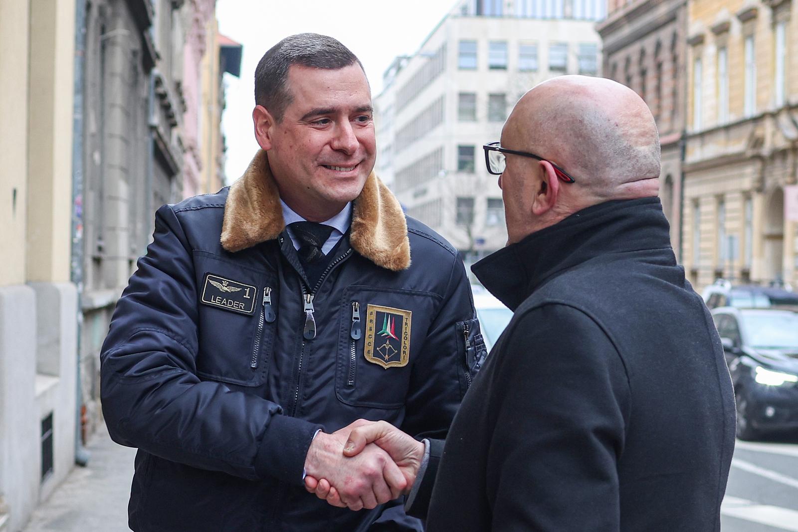 Zagreb: Dolazak ?lanova HDZ-a na sjednicu Predsjedni�tva stranke