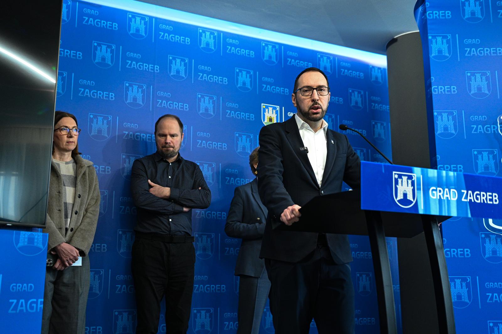 Gradonačelnik Tomašević održao konferenciju za medije dan nakon dočeka rukometaša