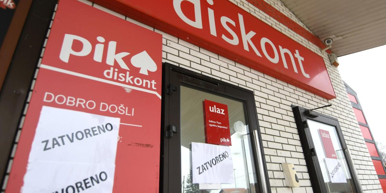 Vrbovec: Diskont PIK Vrbovec zatvoren je nakon 35 godina poslovanja