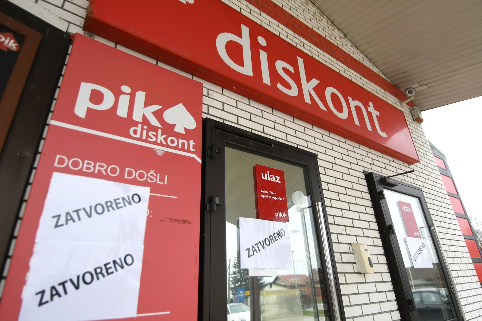 Vrbovec: Diskont PIK Vrbovec zatvoren je nakon 35 godina poslovanja